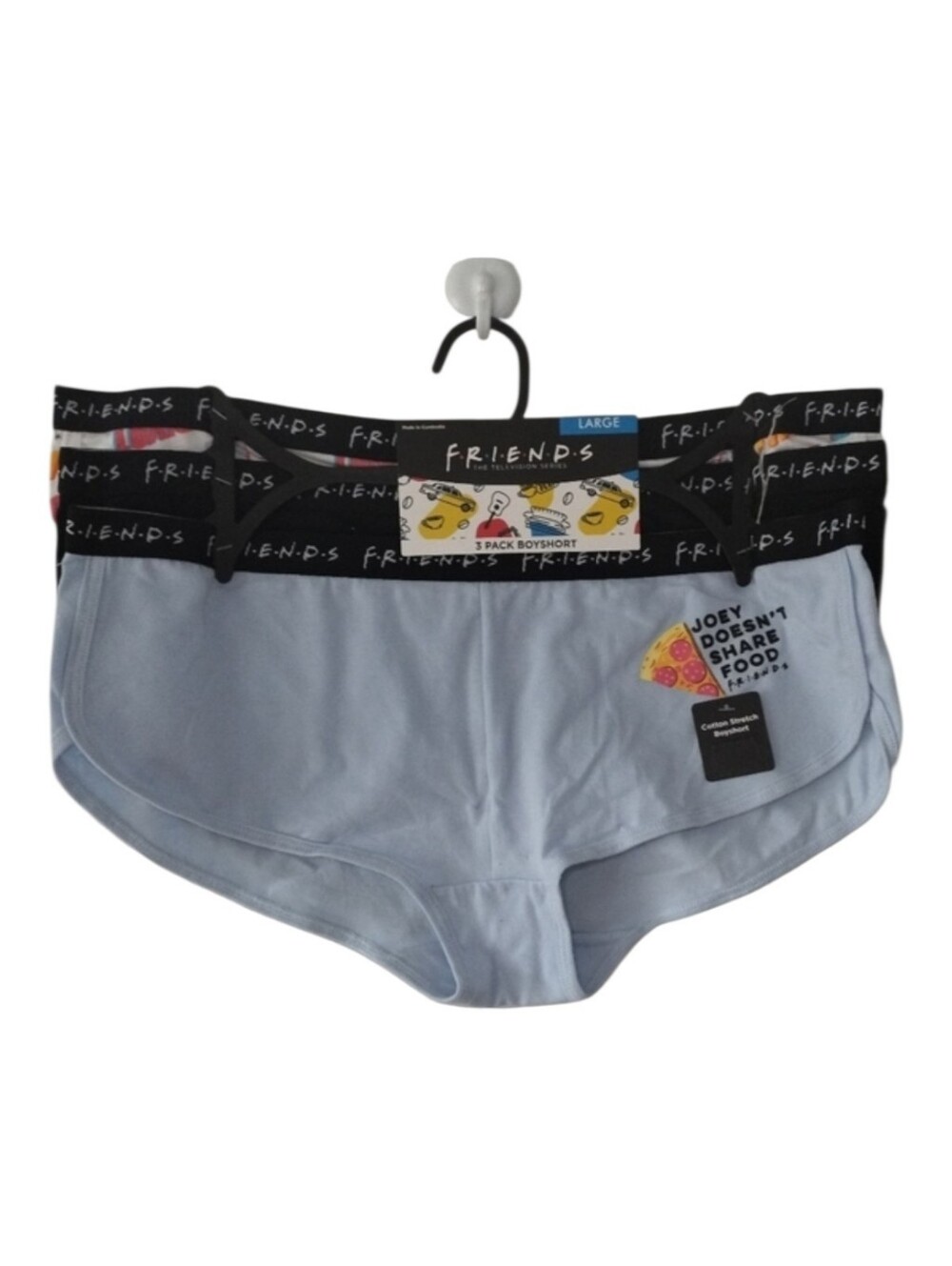 Friends The Television Show Brief/Boxer Short Style Underwear Size Large